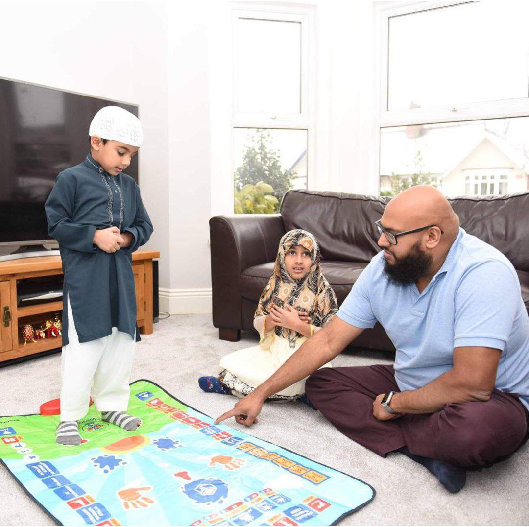 سجادة تعليم الصلاة للأطفال بطريقة ممتعة