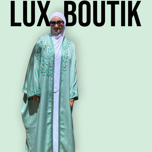 Kimono Vert Émeraude – Élégance Royale et Confort Moderne