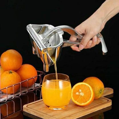 عصّارة يدوية قوية لاستخراج العصير بسهولة وبدون كهرباء