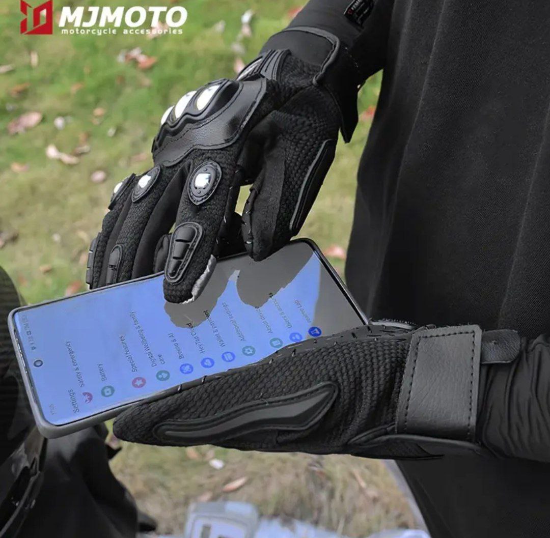 قفازات Moto احترافية بلمس الشاشة