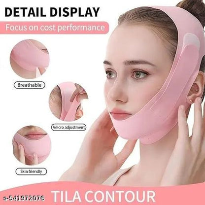 حزام تجميلي لشدّ الذقن بدون جراحة