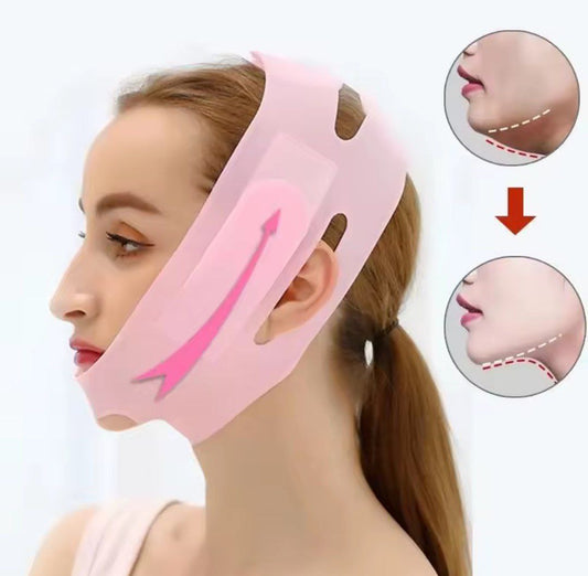 حزام تجميلي لشدّ الذقن بدون جراحة