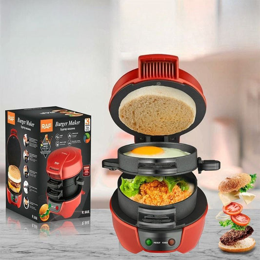 آلة تحضير البرغر المنزلي بجودة المطاعم