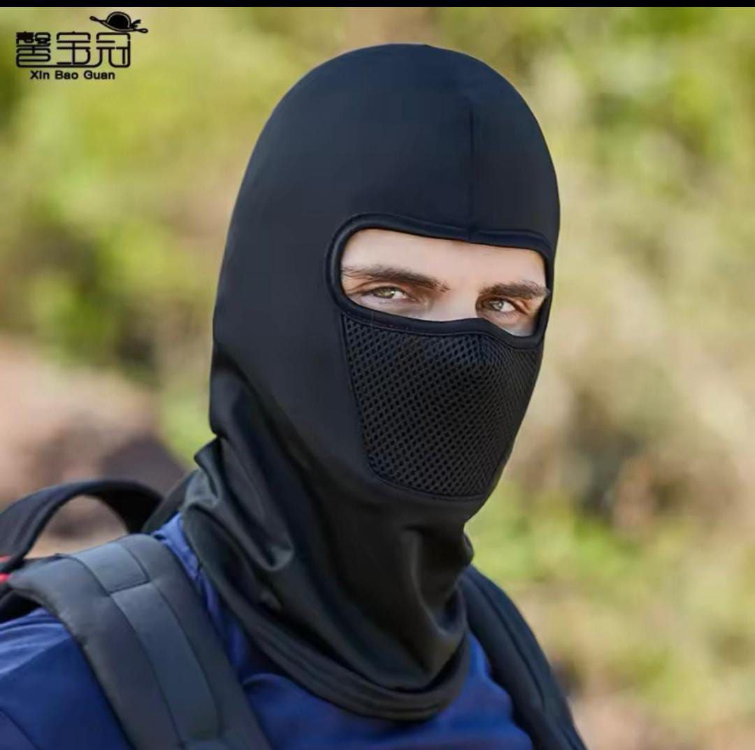 قناع وجه ورقبة مرن للركوب والجري والتخييم