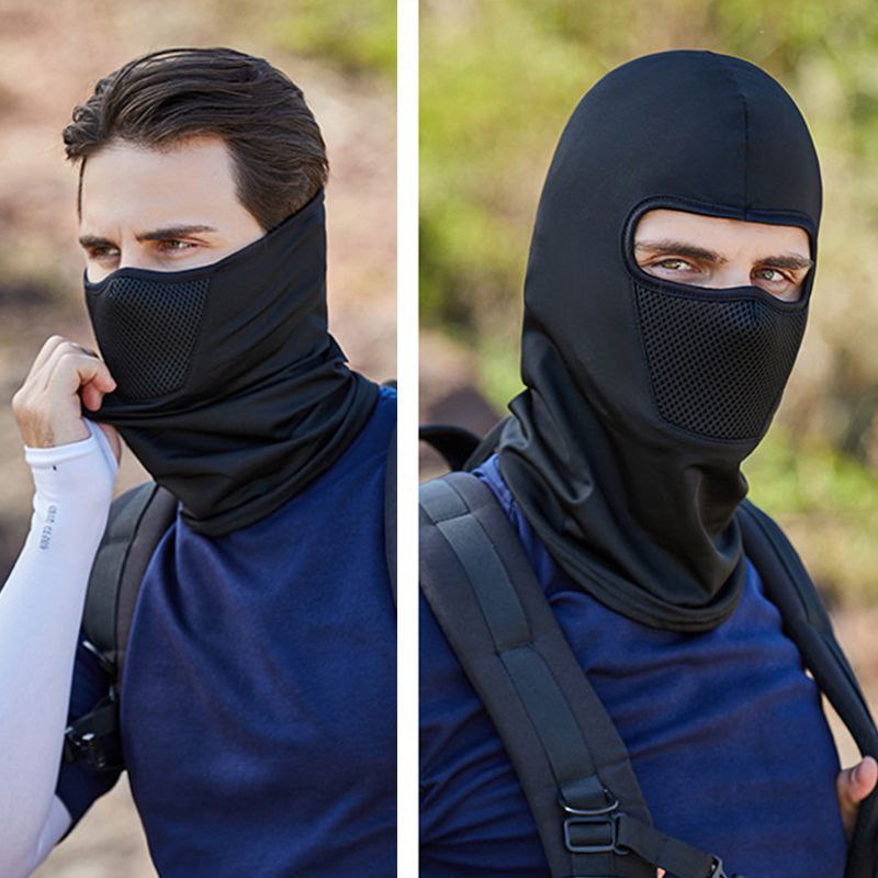 قناع وجه ورقبة مرن للركوب والجري والتخييم