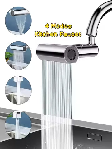 صنبور FlowMax المتعدد الوظائف – راحة، نظافة، وتوفير للماء 💧