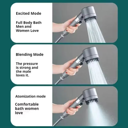 باك الحمّام العصري – دش توربيني + منظم الزوايا