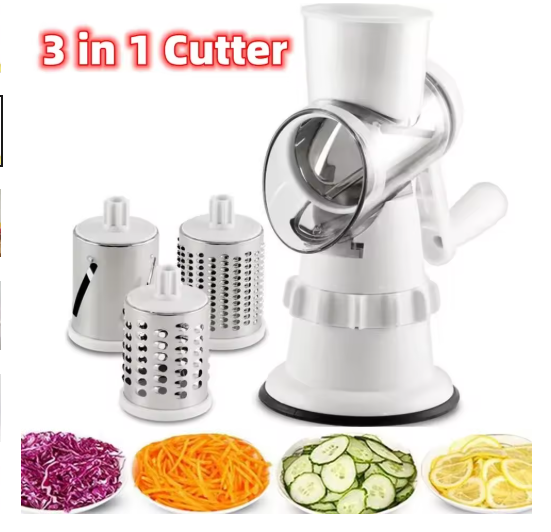 مقطّع الخضر اليدوي متعدد الوظائف