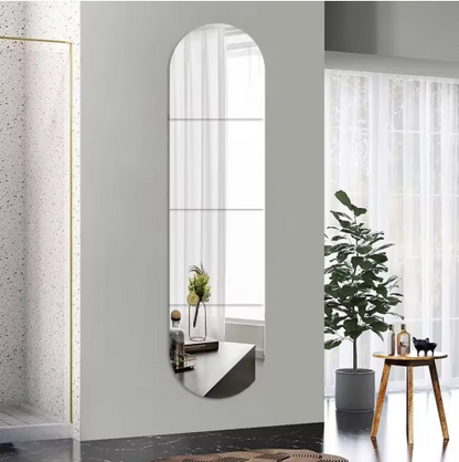 مرآة لاصقة مرنة للديكور والتمارين – آمنة وخفيفة الوزن