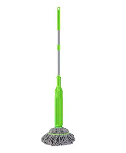 ممسحة أرضيات دوّارة سهلة العصر لجميع أنواع الأرضيات