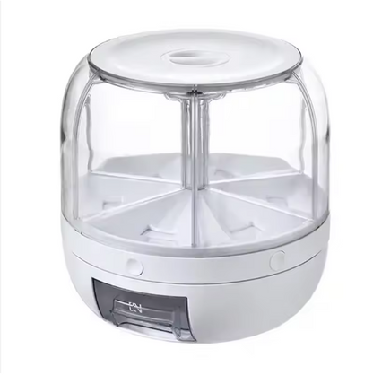 موزّع الحبوب والبقوليات الأوتوماتيكي بتقسيمات متعددة وضغطة زر