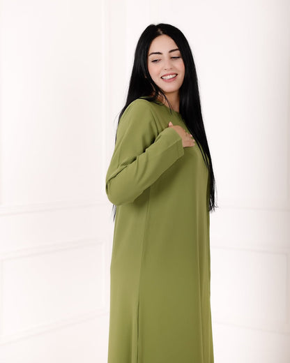 Robe Moderne Bicolore – Élégance et Confort au Quotidien