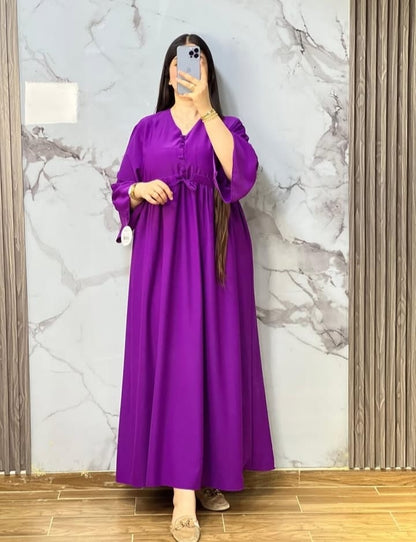 Robe violette élégante
