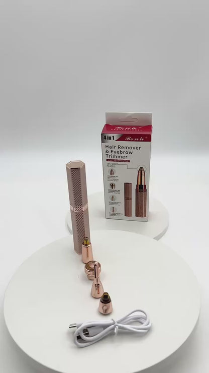 جهاز إزالة شعر فاخر للوجه والحواجب
