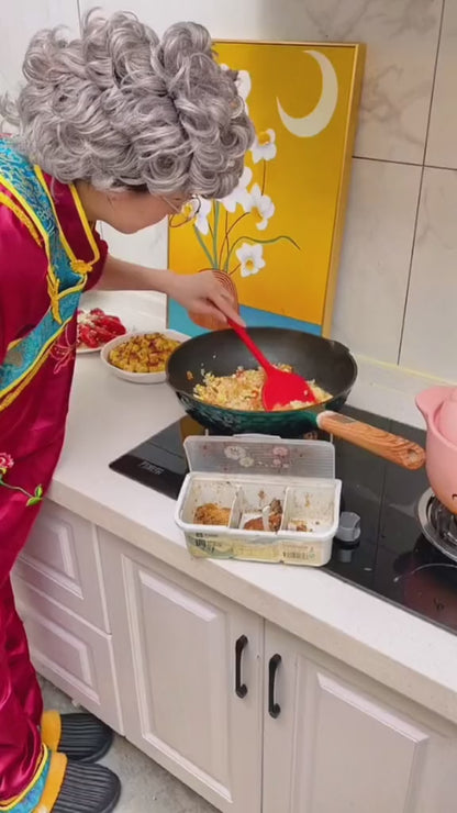 علب تنظيم التوابل للمطبخ مع ملعقة مدمجة – عرض خاص