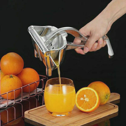 عصّارة يدوية قوية لاستخراج العصير بسهولة وبدون كهرباء