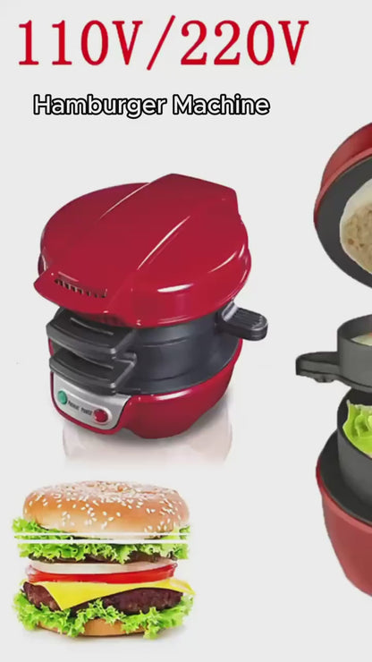 آلة تحضير البرغر المنزلي بجودة المطاعم